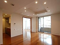 広尾ガーデンフォレストＡ棟 7階1LDKのリビング/ダイニング