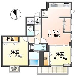 オークフォレスト 聖蹟桜ヶ丘1 4階
