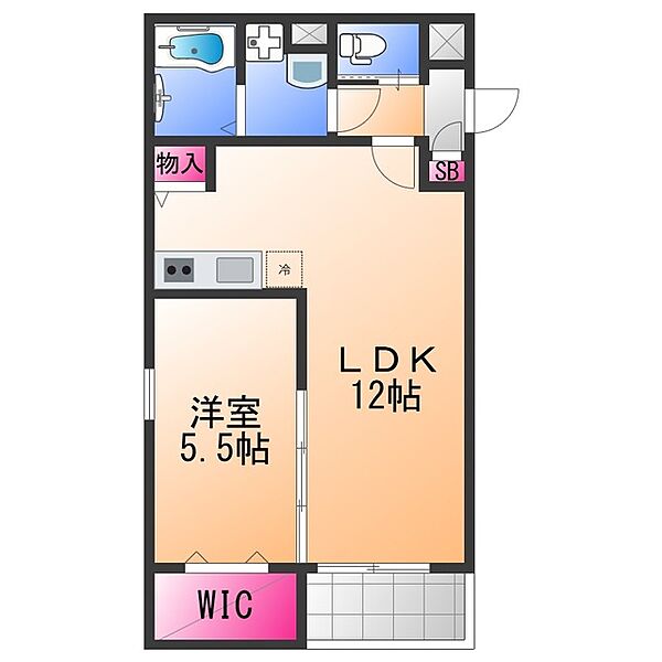 （仮称）ジーメゾン泉佐野エクセリア ｜大阪府泉佐野市西本町(賃貸アパート1LDK・2階・41.07㎡)の写真 その2