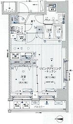 メインステージ浅草入谷2 5階1LDKの間取り
