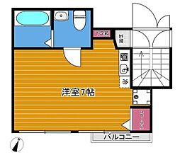間取図画像 ワンルーム