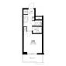 東京メトロ丸ノ内線 池袋駅 徒歩2分の賃貸マンション 4階1Kの間取り