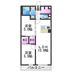 エスタジオ針中野 2階