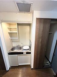 ビクセル新宿 4階1Kの室内