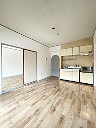 チボリビル 5-C 5階2LDKのリビング/ダイニング