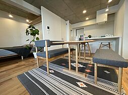 annex heiwajima 1階ワンルームのリビング/ダイニング