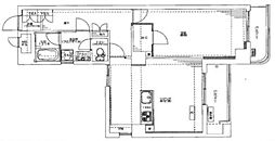 ホワイトパレスシンワ 5階1LDKの間取り