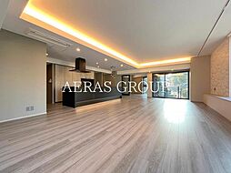 ザ・ドアーズ広尾 400 4階2LDKのリビング/ダイニング