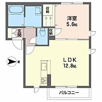 シャーメゾンｉ 102 ｜ 岩手県奥州市水沢字斉の神29-1（賃貸アパート1LDK・1階・43.00㎡） その2