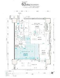 アイランドコート青戸 2SLDKの間取図画像