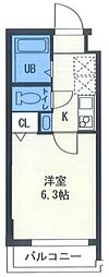 間取図画像 1K