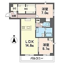 グレイス・フォート 00305 ｜ 茨城県守谷市本町721-26（賃貸マンション2LDK・3階・73.94㎡） その2