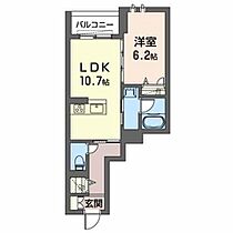 Ｐｌａｃｉｄｅ　Ｋ 0406 ｜ 奈良県大和高田市大中東町1-29（賃貸マンション1LDK・4階・43.83㎡） その2