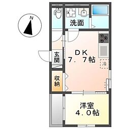 アプリコットＤ0 3階