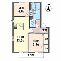 ファミーユ 0102 ｜ 兵庫県神戸市須磨区東落合３丁目18-34（賃貸アパート2LDK・1階・52.54㎡） その2