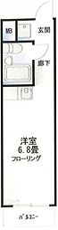 セブンスターハイツ代々木 ワンルームの間取図画像