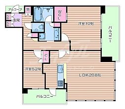 ザ・パークハウス中之島タワー 38階