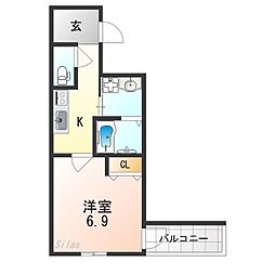 フジパレス喜連西ノース 3階