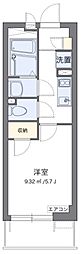 リレーション中野 1Kの間取図画像