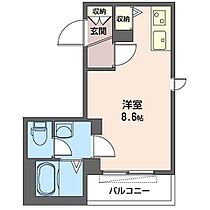 フォレナ 00302 ｜ 神奈川県平塚市紅谷町13-22（賃貸マンション1R・3階・22.75㎡） その2