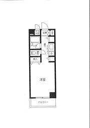 エル ワンルームの間取図画像