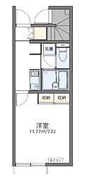 レオネクスト壽光3 1Kの間取図画像