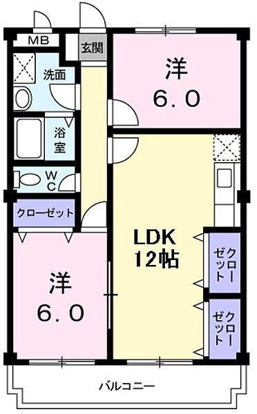 えるどら～ど ｜大阪府泉大津市寿町(賃貸マンション2LDK・3階・56.50㎡)の写真 その2