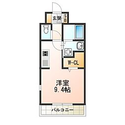 ヴィラルーチェ 4階/-