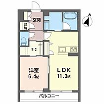 サンシティ八山田　Ａ棟 A205 ｜ 福島県郡山市八山田６丁目111（賃貸アパート1LDK・2階・48.17㎡） その2