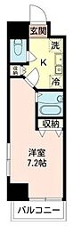 エスペランサK2 1Kの間取図画像