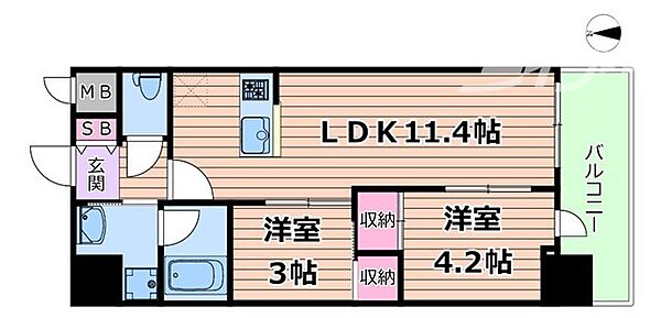 画像2:間取図