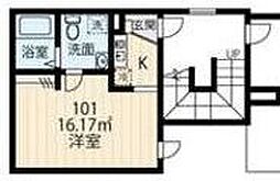 フィオーネ北赤羽 ワンルームの間取図画像