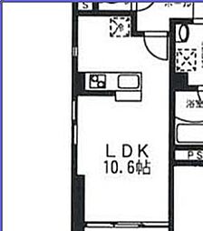 アクア 1LDKの間取図画像