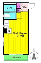 神奈川県川崎市多摩区生田８丁目17-10（賃貸マンション1R・4階・19.51㎡） その2