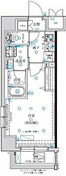 CRACIA板橋蓮沼 1Kの間取図画像