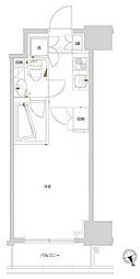 AXAS代々木アジールコート 1Kの間取図画像