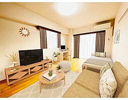 岡部マンション 2階1Kのリビング/ダイニング