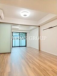 パークヴィラ恵比寿 9階1LDKのリビング/ダイニング