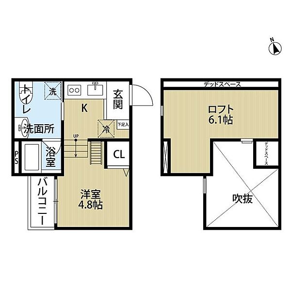 PALETTE（パレット） ｜大阪府堺市西区鳳西町１丁(賃貸アパート1K・1階・20.72㎡)の写真 その2