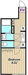 ポーラスター橋本 3階/301