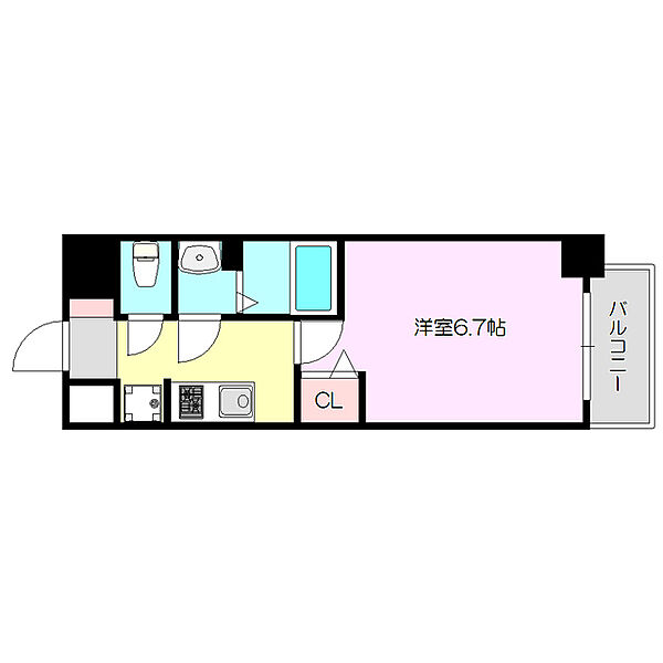 ArtizA淡路 ｜大阪府大阪市東淀川区淡路４丁目(賃貸マンション1K・8階・23.25㎡)の写真 その2