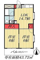 サンライズ船橋 4階