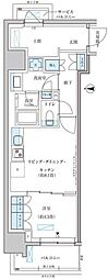 パークアクシス池袋イースト 1LDKの間取図画像