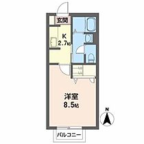 サンライト大和町 203 ｜ 宮城県仙台市若林区大和町２丁目1-33（賃貸アパート1K・2階・28.00㎡） その2