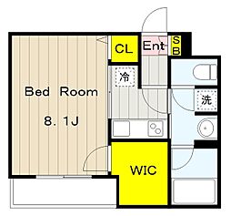 LL.Room 1Kの間取図画像