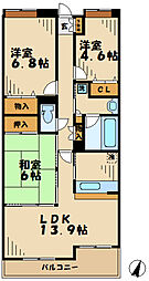 ベルシャイン厚木 4階/-