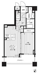 アゼリアヒルハイツ 1LDKの間取図画像