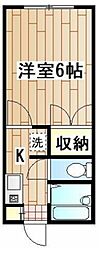 間取図画像 1K