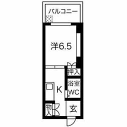間取図画像 ワンルーム