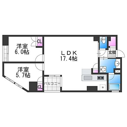 ライオンズ阿倍野昭和町_間取り_0